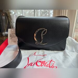 NWT Christian Louboutin Small Loubi54 Leather Crossbody Bag with Dust Bag